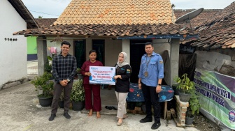 Bank Sumsel Babel Wujudkan Hunian Layak melalui CSR Bedah Rumah di OKU Timur