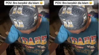 Viral Bocah Beragama Kristen Ikut Salat Tarawih 3 Hari Berurut-turut, Celetukannya Bikin Ngakak