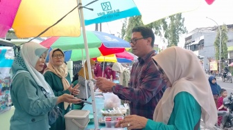 BRI Cepu Genjot Digitalisasi: QRIS Jadi Andalan UMKM di Festival Ramadhan 2026