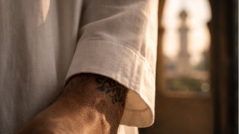 Tato di Lengan Muazin