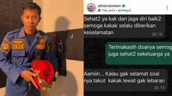 Ngeri! Bahas Fungsi Helm, 6 Fakta Petugas Damkar Khairul Umam Diancam Tak Selamat Sampai Lebaran