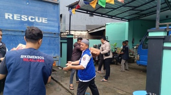 Banjir Landa Kota Makassar, Gubernur Sulsel Kerahkan Tim Tagana dan Dinsos