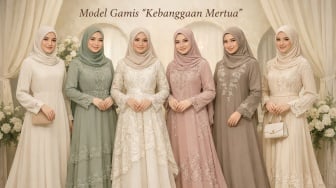 5 Model Gamis Kebanggaan Mertua yang Jadi Tren Lebaran 2026