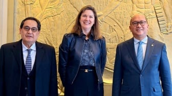 Rosan Roeslani Sambangi Petinggi Moody's Rating Kenalkan Danantara