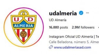 Followers Almeria Melonjak Jadi 2,8 Juta usai Dibeli Cristiano Ronaldo, Sebelumnya Hanya 10 Ribu