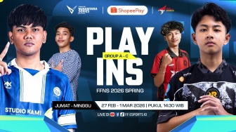 Play-Ins FFNS 2026 Spring: 36 Tim Perebutkan 9 Tiket Menuju Grand Finals