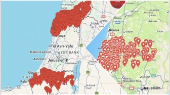 Sabtu Pagi Teheran Dibom, Sabtu Sore Iran Langsung Kirim Rudal ke Israel