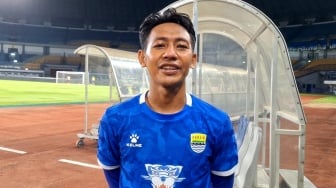 Modal Pesta Gol, Beckham Putra Optimistis Persib Tundukkan Persebaya
