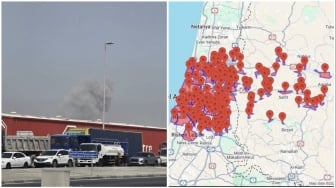 Iran Bom Markas Besar Angkatan Laut AS! Lalu Tembakkan 75 Rudal ke Israel