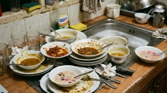 Tips Praktis Cuci Piring Usai Buka Puasa, Bisa Dicoba!