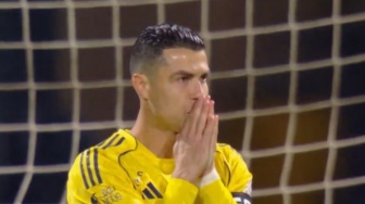 Ekspresi Malu Cristiano Ronaldo Usai Rekor Buruk Lima Tahun Kembali Terulang