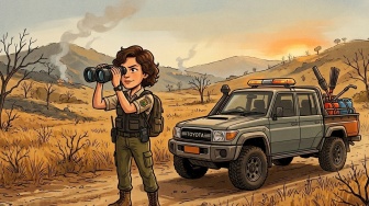 BMKG Kalbar Peringatkan Hujan Sedang dan Potensi Karhutla 4-8 Maret 2026