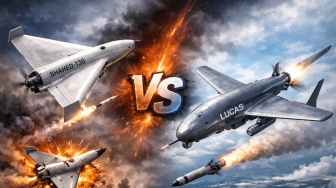 Drone Tempur Shahed-136 Buatan Iran vs LUCAS Buatan Amerika, Lebih Canggih Mana?