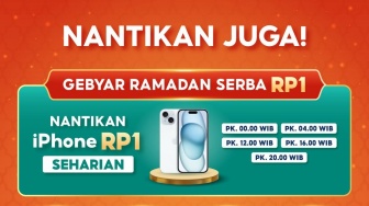 Shopee Midnight Sale 3 Maret 2026: iPhone 16 Pro Cuma Rp1, Mobil dan Motor Rp1.000, Catat Jamnya!