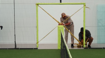 Pemkot Jakbar Segel Lapangan Padel di Kembangan yang Beroperasi Tanpa Izin Lengkap