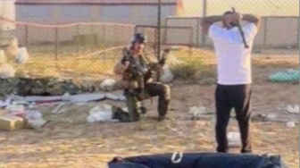 Jet Tempur F-15 AS Jatuh di Kuwait, Sang Pilot Diancam Warga Pakai Batang Kayu