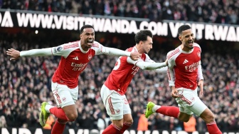 Mentalitas Juara! Arsenal Libas Chelsea 2-1, Duduk Manis di Puncak Klasemen