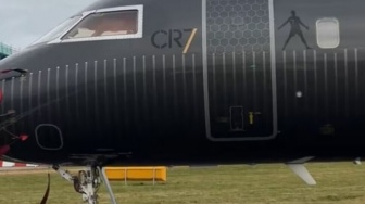 Penampakan Jet Pribadi Cristiano Ronaldo: Muat 19 Penumpang, Seharga Rp1 Triliun