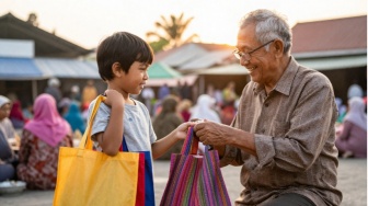 Empati Sejak Dini, Ramadan Jadi Momen Orang Tua Tanamkan Nilai Kebaikan pada Anak