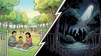 Skandal Tersembunyi di Balik Rimbunnya Hutan Kota Cawang: Dari Ruang Hijau Jadi Sarana Mesum?