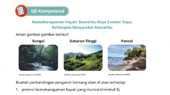 Kunci Jawaban Ilmu Pengetahuan Alam dan Sosial Kelas IV Uji Kompetensi Halaman 117