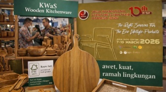 KWaS Pamerkan Dapur Kayu Jati Bersertifikat FSC di JIFFINA 2026: Awet, Kuat, dan Eco-Friendly