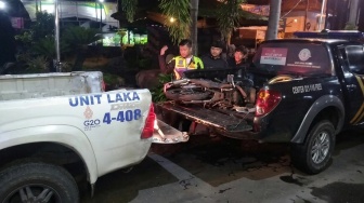 Kecelakaan Tragis di Jombang, Pemotor Tewas Usai Tabrak Tiang Masjid