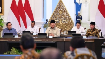 Momen Tiga Presiden Bersatu di Istana, Bahas Stabilitas dan Isu Global