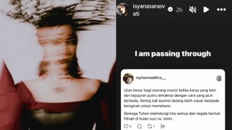 Isyana Sarasvati Dituduh Gabung Sekte Satanik Gara-Gara Simbol Mata Satu di Abadhi