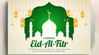 25 Contoh Kartu Ucapan Idul Fitri Anak SD Lengkap dengan Link Desainnya