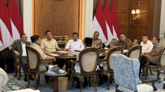 5 Poin Pertemuan Prabowo dan Dasco di Istana Jelang Lebaran 2026