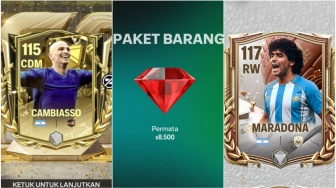 48 Kode Redeem FC Mobile Terbaru 5 Maret: Klaim 15 Ribu Gems dan Legenda 115-117