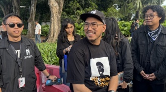 Pandji Pragiwaksono di Aksi Kamisan: Delpedro Cs Harusnya Tidak Perlu Diperkarakan