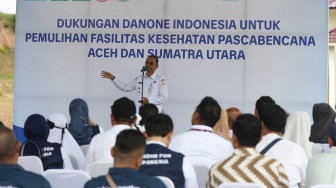 Danone Indonesia Perkuat Pemulihan Air Bersih dan Layanan Kesehatan di AcehSumut