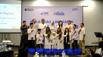 Berkah Bulan Puasa, BRI Semarang Ahmad Yani Berbagi Kebahagiaan Ramadan Bersama Anak Yatim