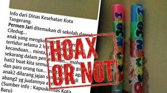 CEK FAKTA: Viral Permen Jari Rasa Narkoba Bikin Anak-anak Tidur 2 Hari, Benarkah?