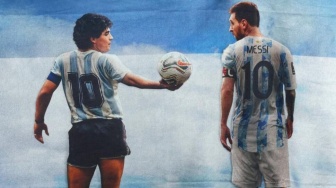 Beda Maradona dengan Lionel Messi! La Pulga Torehkan Noda Hitam Usai Bertemu Trump