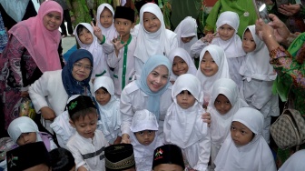 Pesan Ratu Zakiyah di Pesantren Ramadhan: Batasi Gadget, Ajak Anak Sholat dan Mengaji