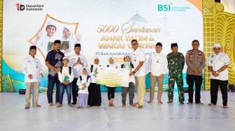 BSI Berbagi: 5.000 Anak Yatim Terima Santunan Serentak di Seluruh Indonesia