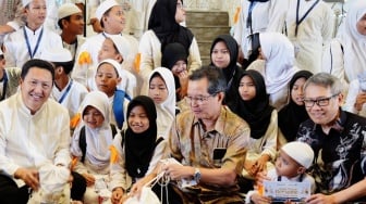 AADI dan ADRO Konsisten 14 Tahun Gelar Program Berbagi Bersama Ribuan Anak Yatim