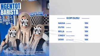 Viral Kedai Kopi Pakai Nama Wanita untuk Menu Hingga Singkatan Kontroversial, Klarifikasinya Dihujat