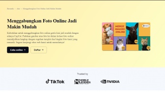 Cara Praktis Gabung Foto dan Edit Gambar Online Pakai CapCut