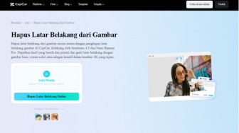 Cara Mudah Hapus Background Foto dan Perjelas Gambar Online Pakai CapCut