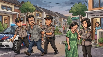 Pria di Tapteng Aniaya Istri Usai Pulang Mabuk, Pelaku Ditangkap