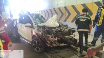 Rem Blong Picu Kecelakaan Beruntun 7 Kendaraan di Tol JORR, Dua Orang Luka