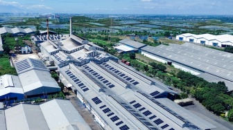 Ishizuka Maspion Resmi Operasikan PLTS Atap di Surabaya