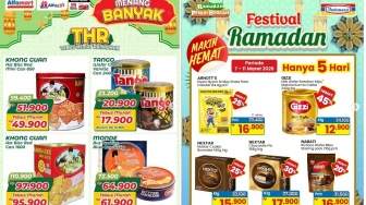 Promo Alfamart dan Indomaret Persiapan Hampers Lebaran 2026, Biskuit Kaleng Legendaris Jadi Murah