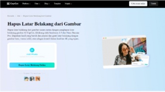 Cara Mudah Hapus Background Foto dan Edit Online Video dengan CapCut