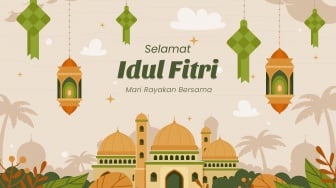 35 Link Kartu Ucapan Lebaran 2026 Gratis, Siap Dibagikan ke Teman hingga Keluarga