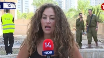 Bangunan dan Rumah Porak Poranda, Influencer Israel: Oh Ini Rudal Iran, Ngeri Banget Ya